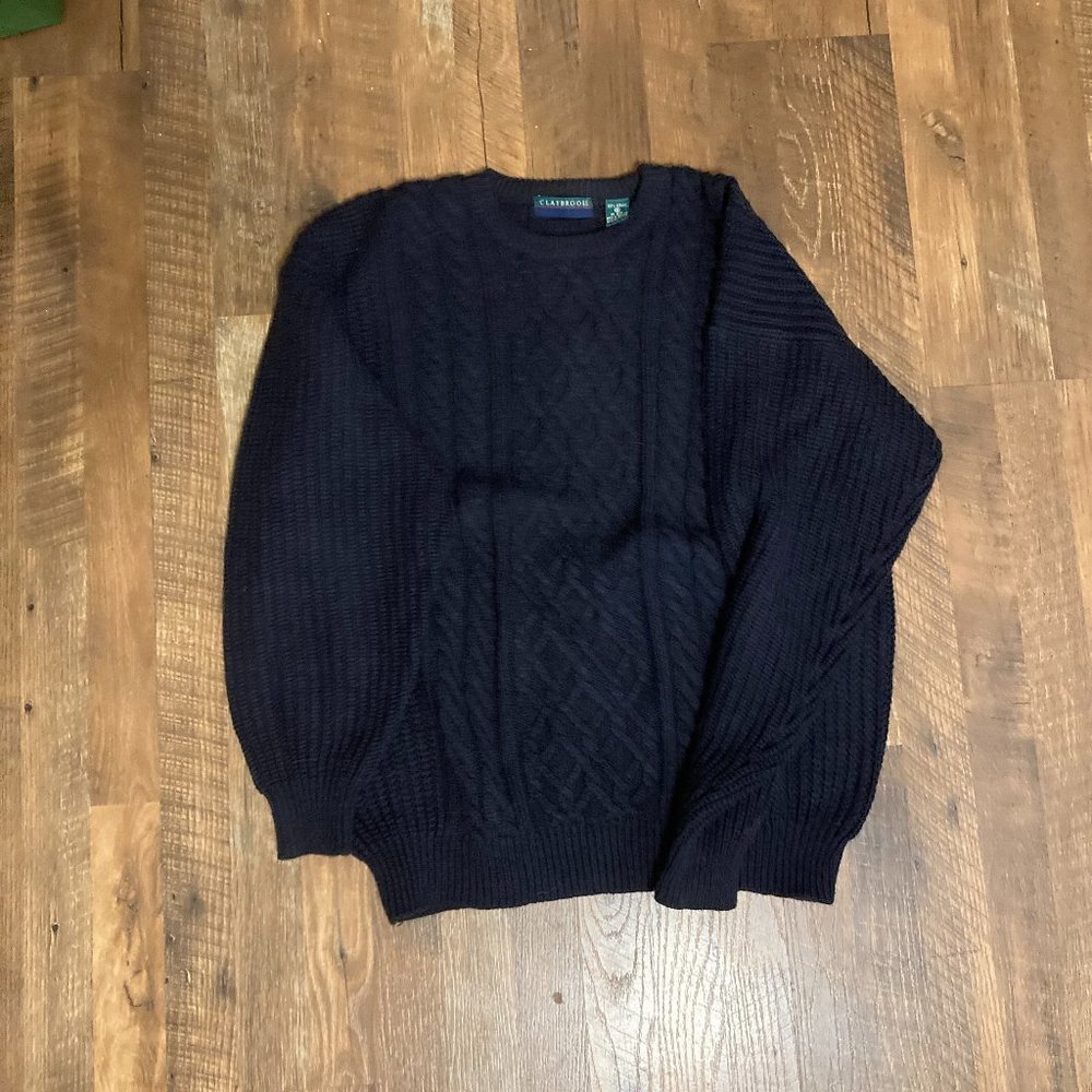Claybrooke Cable Knit Sweater XL